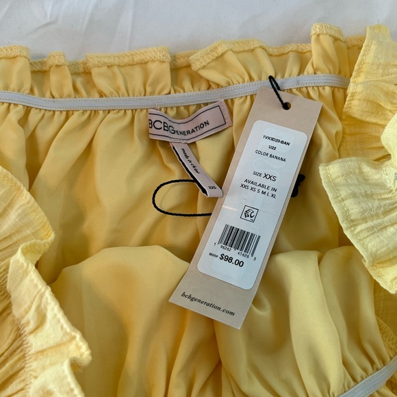 BCBG Yellow Romper - Picture 2 of 3